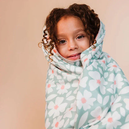 Swim Essentials - Brisača iz mikrofibre - Florish Green (180x90 cm)