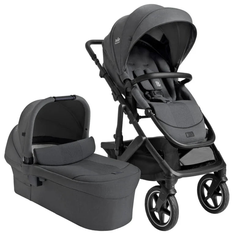 Joie - Otroški voziček Vinca™ Signature + košara Ramble™ XL - Ebony (2v1) - S2214CAEBN000 Luxbaby