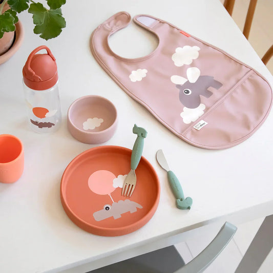 Done by Deer - Slinček Happy clouds - Powder - DBD11737 Luxbaby