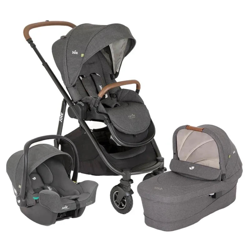 Joie - Otroški voziček Versatrax™ Trio - Shell Gray (3v1) - T1803EACYC000 Luxbaby