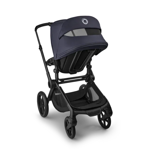 Bugaboo - Otroški voziček Fox 5 Renew Black/Heritage Black - Deep Indigo (2v1)