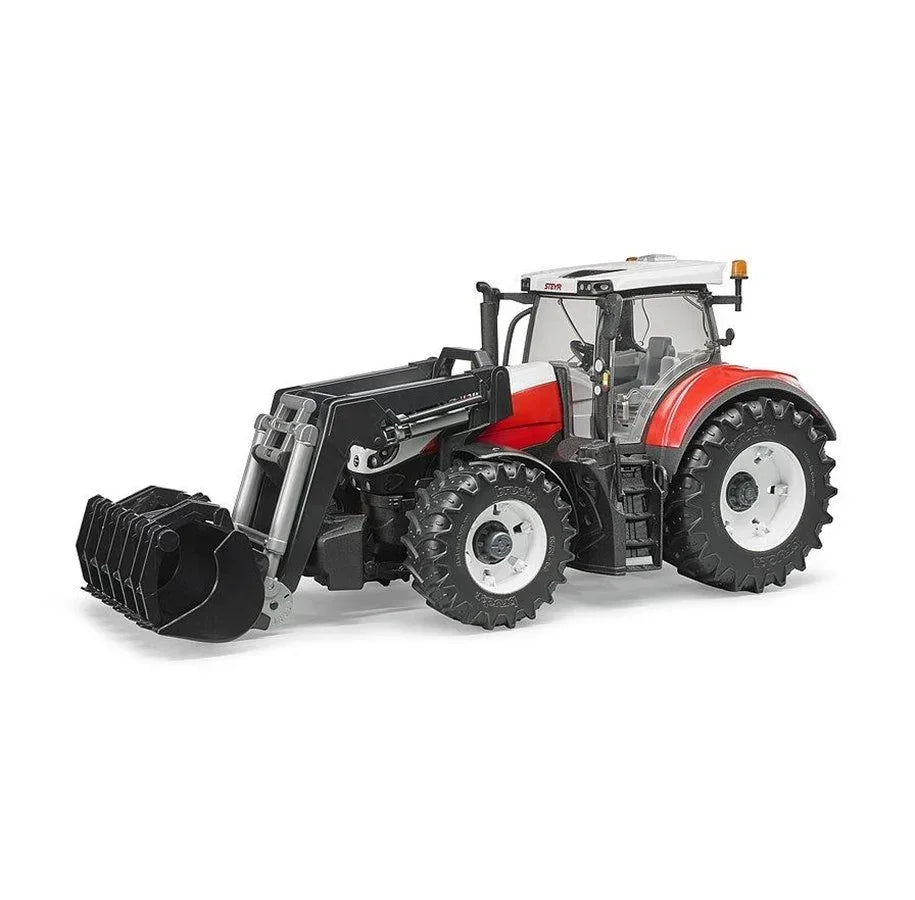 Bruder - Traktor s sprednjo nakladalko