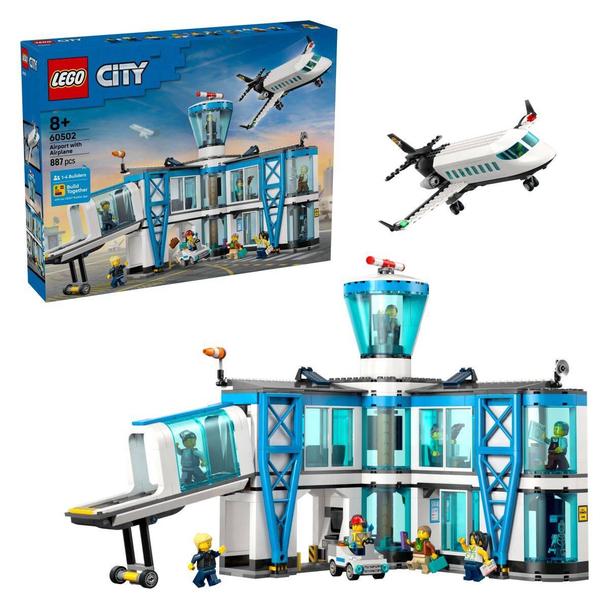 Lego City - Letališče z letalom - L1287394 Luxbaby