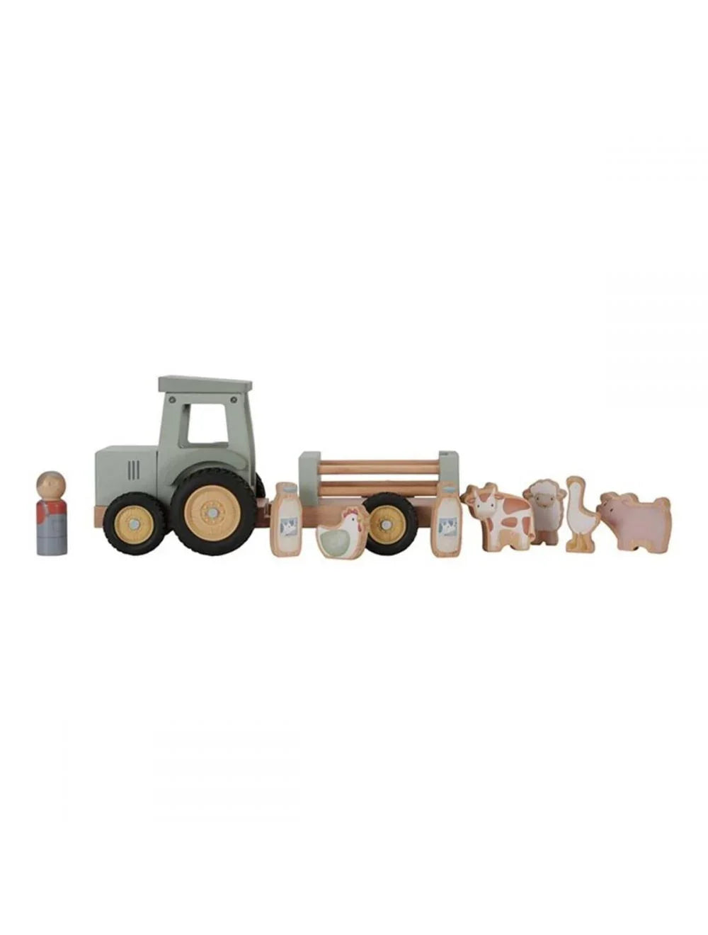 Little Dutch - Lesen traktor s prikolico - LD7149 Luxbaby