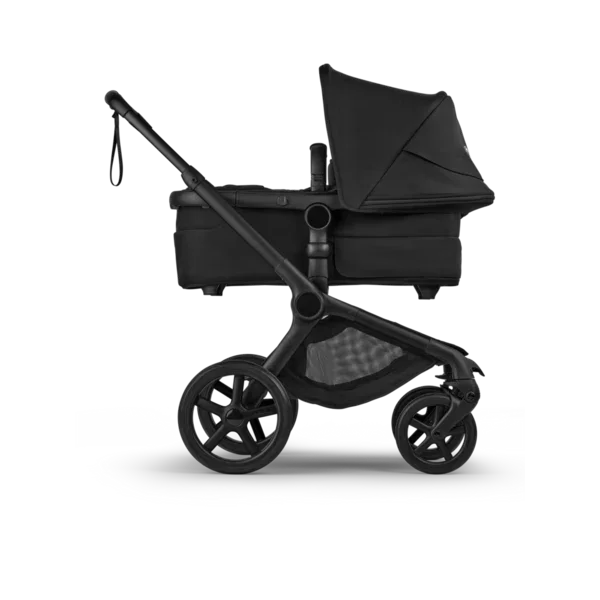 Bugaboo - Otroški voziček Fox 5 Renew Black/Heritage Black - Heritage Black (2v1) - K13826 Luxbaby