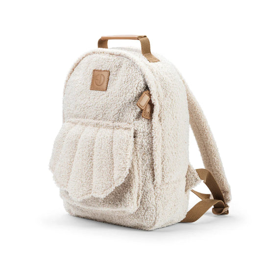 Elodie - Nahrbtnik - White Bouclé - E14340 Luxbaby