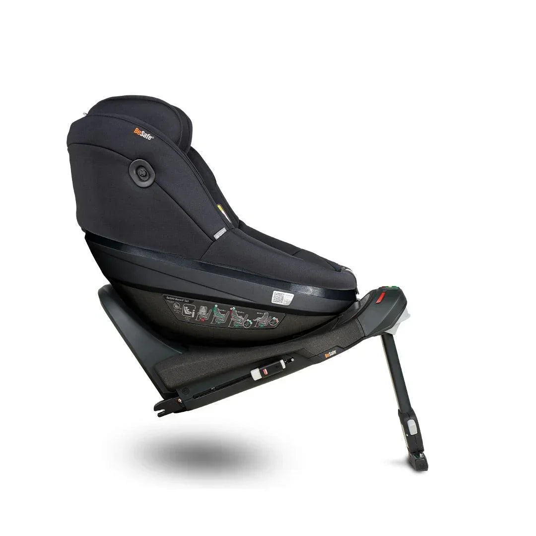 BeSafe - Otroški avtosedež Beyond² 360 (61-125cm) - Black Soft Breeze