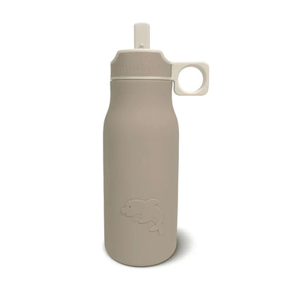 Nuuroo - Silikonska steklenička Lau 400 ml - Cobblestone
