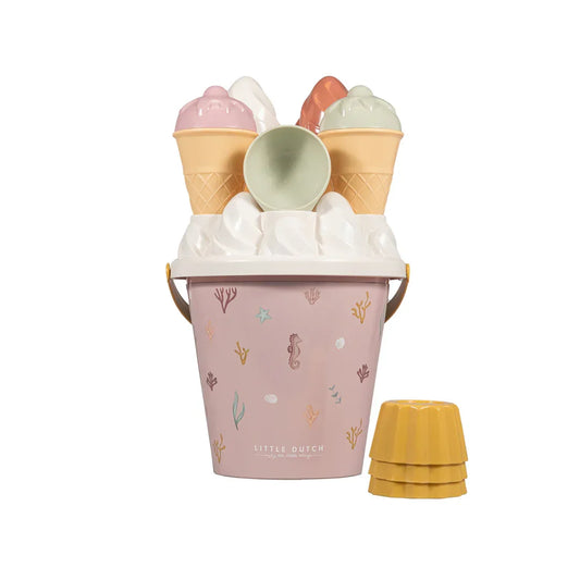 Little Dutch - Set za na plažo Ice Cream - Ocean Dreams Pink - 2012314 Luxbaby