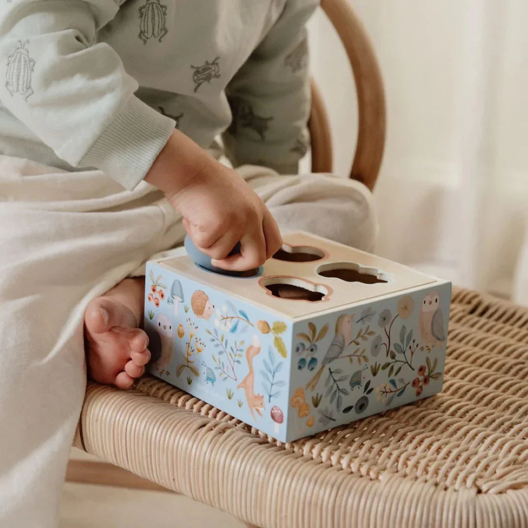 Little Dutch - Kocka za razvrščanje oblik - Forest Friends - LD7247 Luxbaby