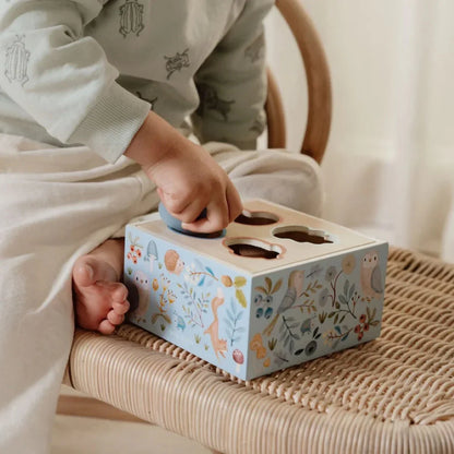 Little Dutch - Kocka za razvrščanje oblik - Forest Friends - LD7247 Luxbaby