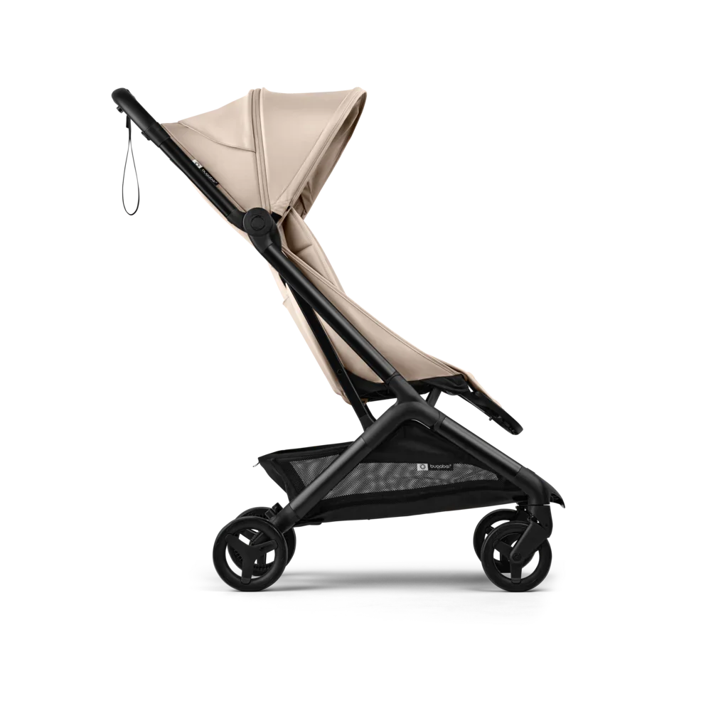Bugaboo - Otroški voziček Butterfly 2 - Black/Desert Taupe - B14297 Luxbaby
