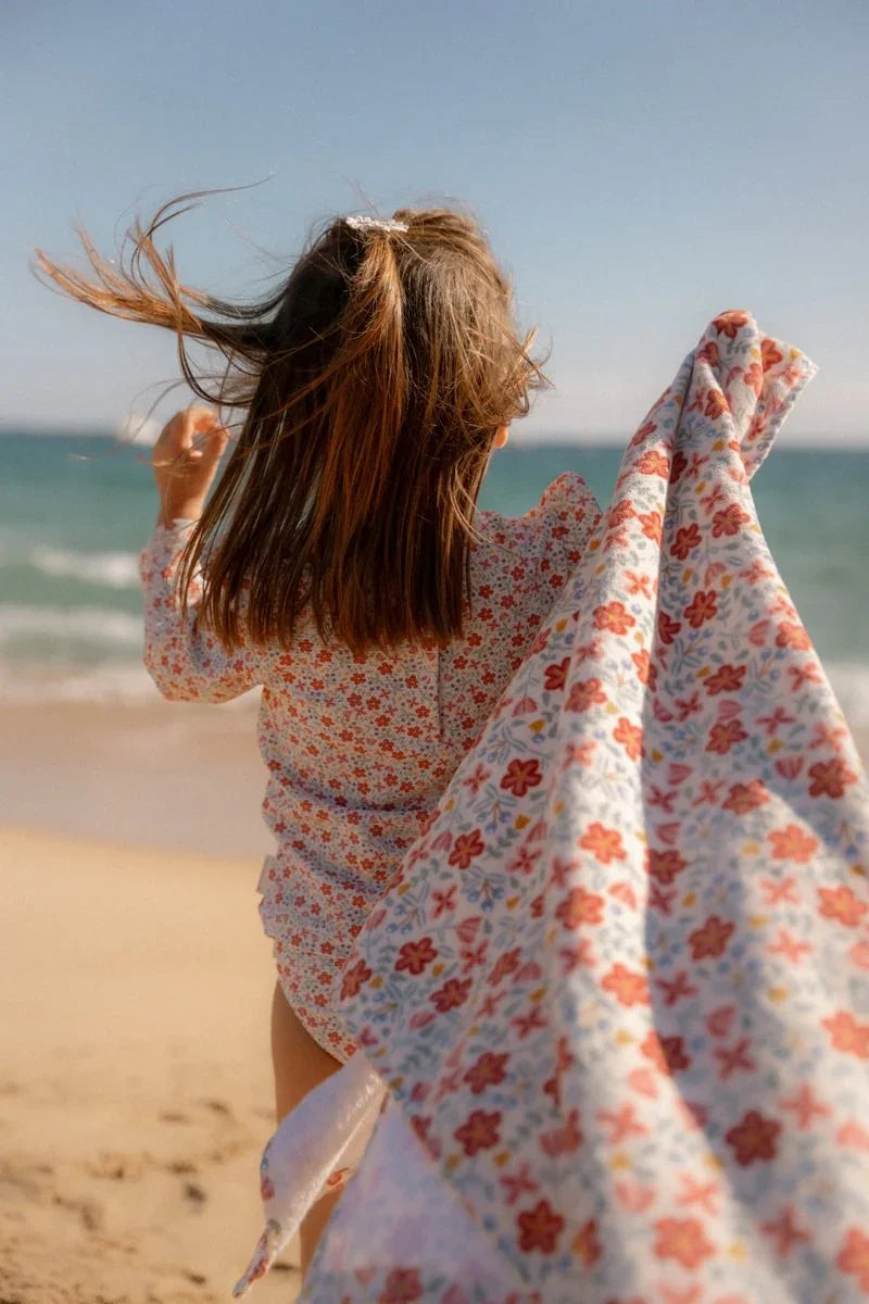 Little Dutch - Brisača za plažo - Sunny Flowers - LDCL25039120 Luxbaby