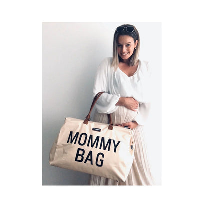 Childhome - Torba Mommy Bag Big - Off White - CWMBBWH Luxbaby