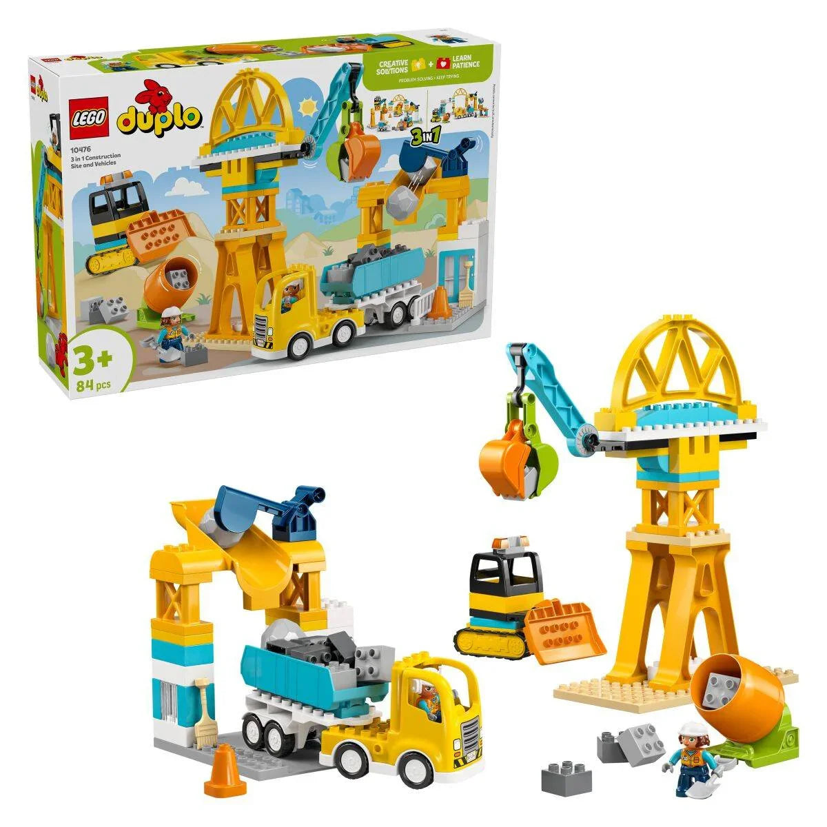 Lego Duplo - Gradbišče in vozila 3v1 - L1287350 Luxbaby