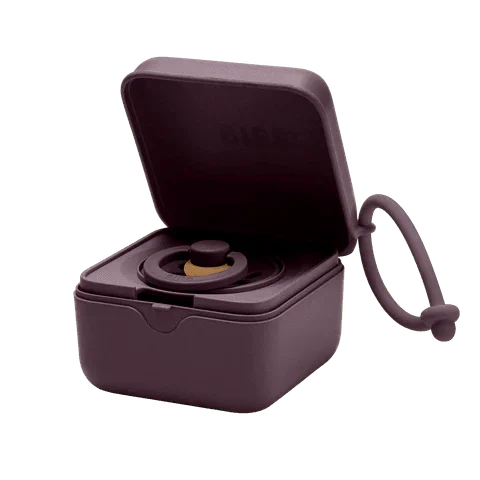 BIBS - Škatlica za dudo - Plum - 4200335 Luxbaby
