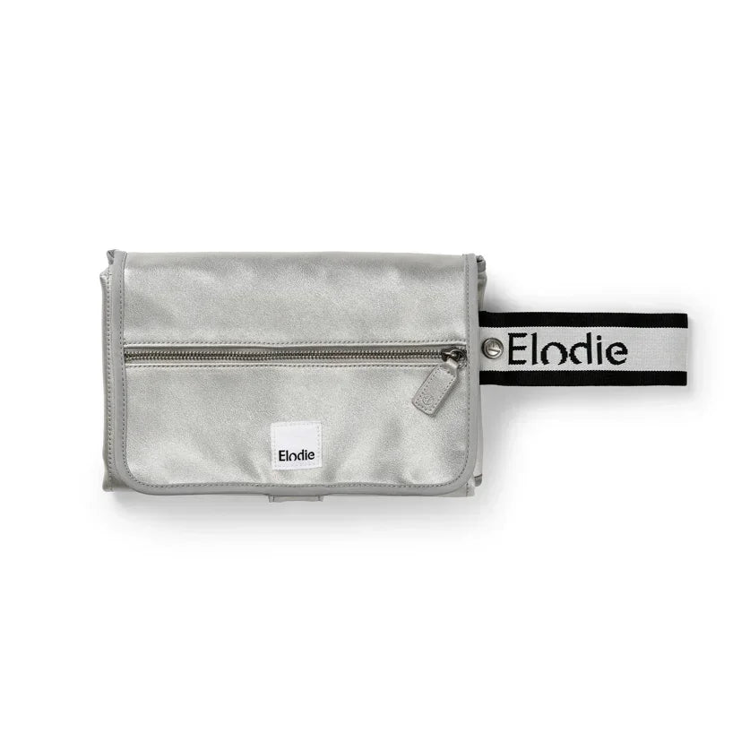 Elodie - Prenosna previjalna podloga - Silver Sheen