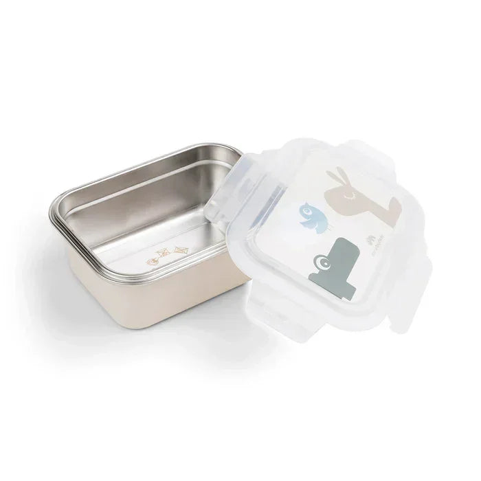 Done by Deer - Kovinska škatlica za malico - Lalee/Croco Sand