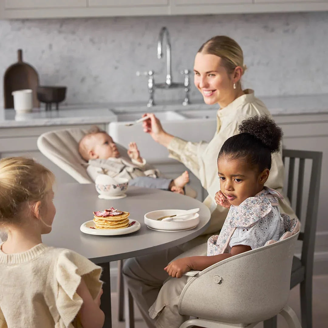 Elodie - Stolček za hranjenje Grace - Vanilla White