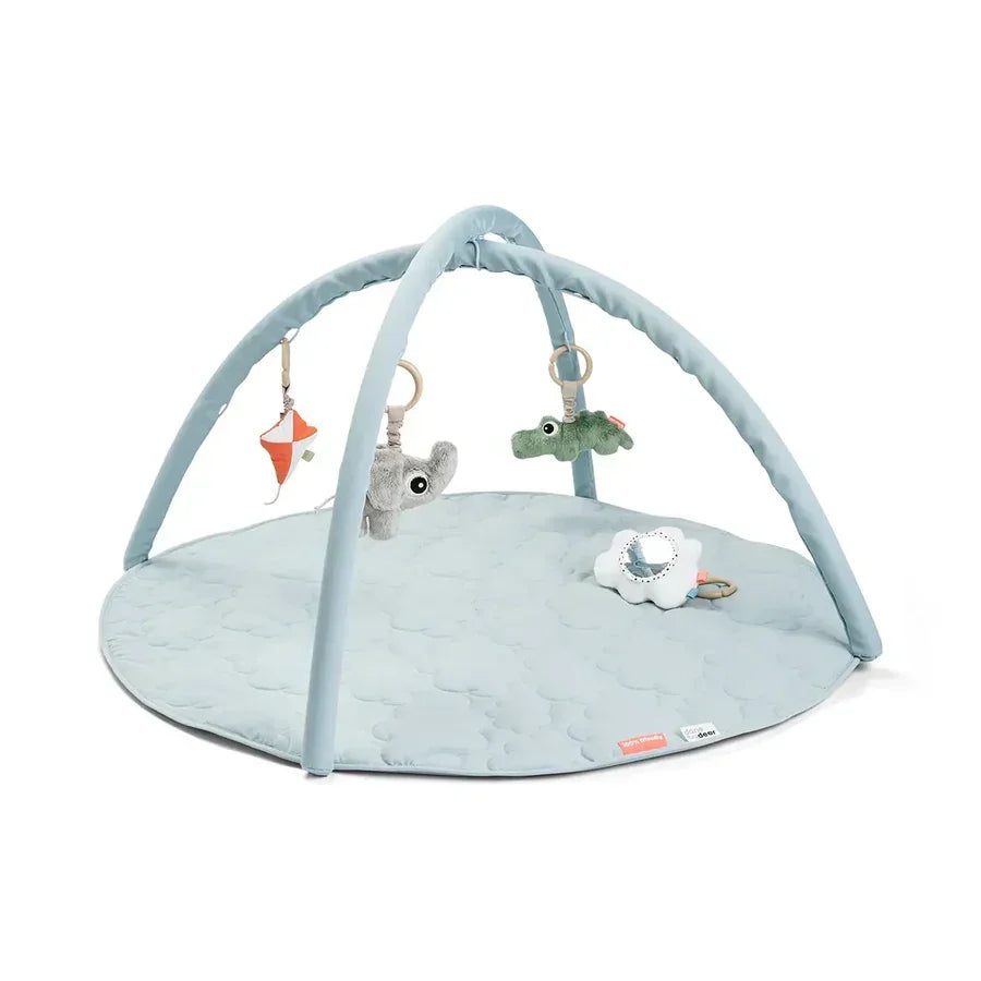 Done by Deer - Playground Activity Play Mat - Blue