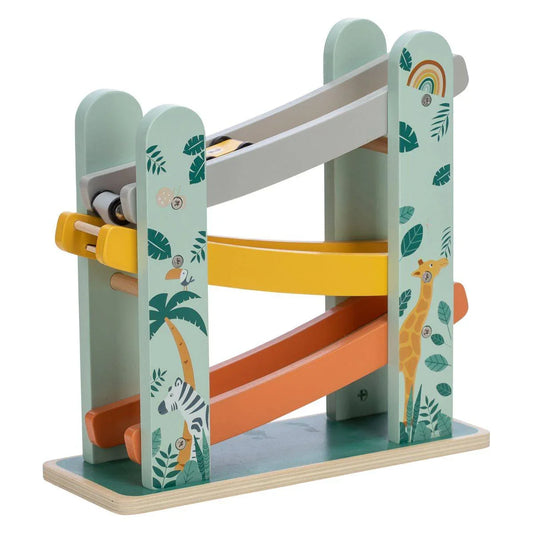 Free2Play - Lesena mini garaža z avtomobilčki - F2P1181263 Luxbaby