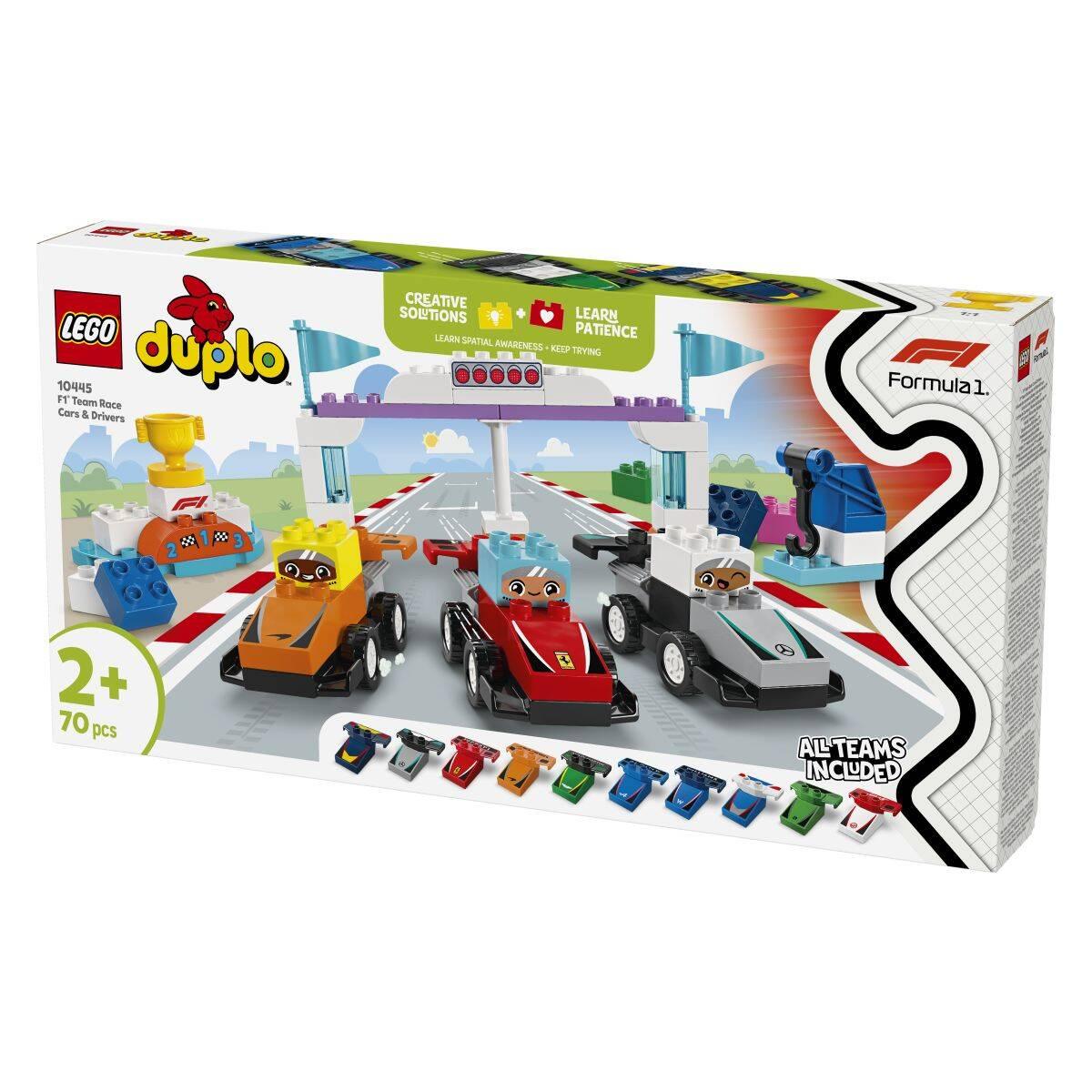 Lego Duplo - Dirkalniki in dirkalci ekipe F1 - L1235759 Luxbaby