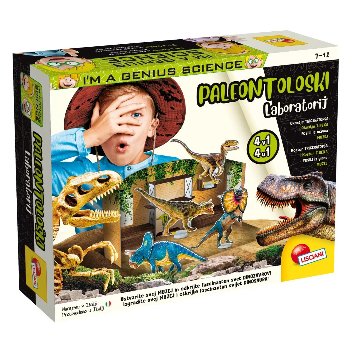 Lisciani - I'm a Genius - Paleontologija - L1208418 Luxbaby