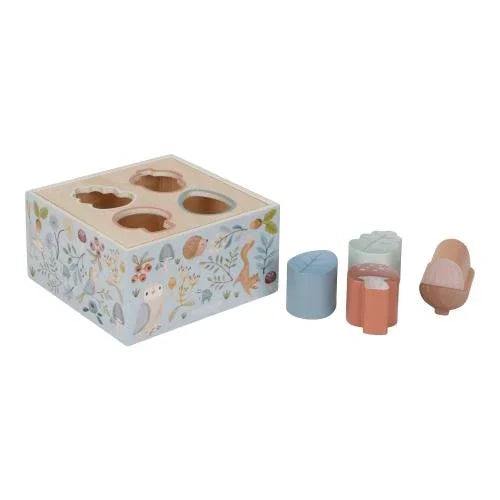 Little Dutch - Kocka za razvrščanje oblik - Forest Friends - LD7247 Luxbaby