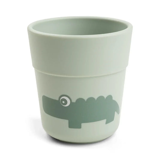 Done by Deer - Mini kozarček Croco - Green