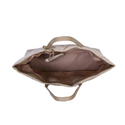 Childhome - Torba Family Bag Puffered - Beige - CWFBPBE Luxbaby