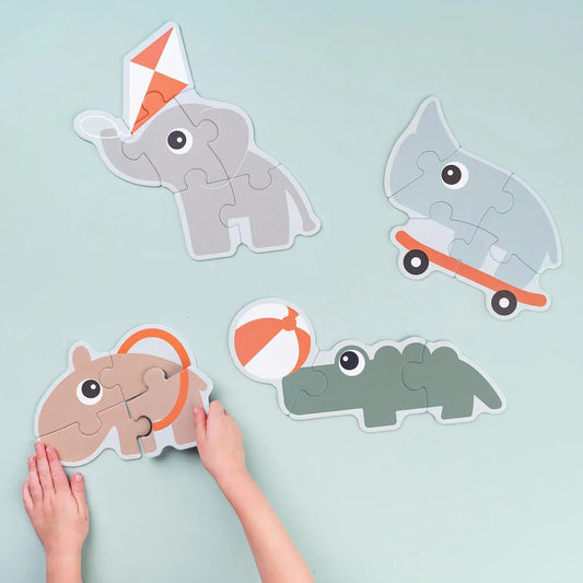 Done by Deer - Sestavljanka - Playground - DBD4855137 Luxbaby