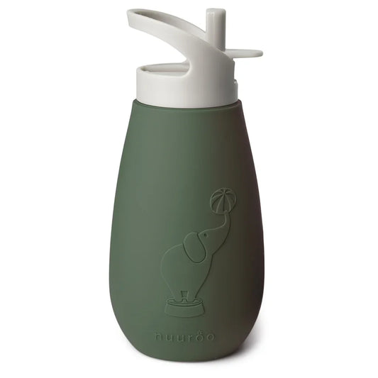 Nuuroo - Pax silikonska steklenička - Dusty Green 350ml - NU387DG Luxbaby