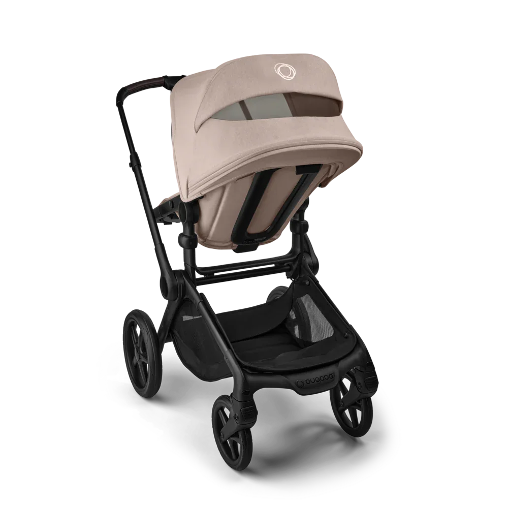 Bugaboo - Otroški voziček Fox 5 Renew Black/Desert Taupe Melange - Desert Taupe Melange (2v1) - K13822 Luxbaby