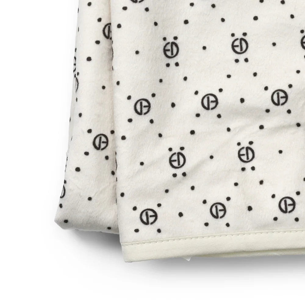 Elodie - Žametna odejica - Monogram - E4976 Luxbaby