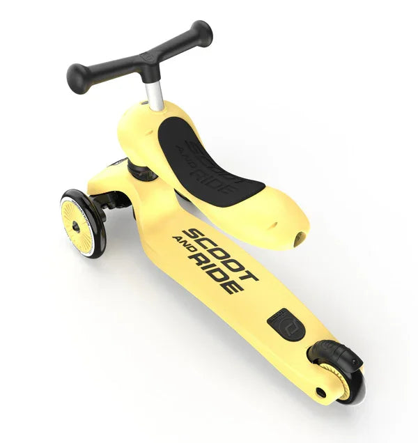 Scoot&Ride - Otroški poganjalec in skiro Highwaykick 1 - Lemon - 96354 Luxbaby