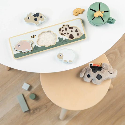 Done by Deer - Senzorična sestavljanka - Tiny farm - DBD4854827 Luxbaby