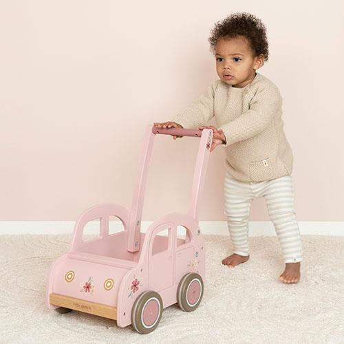 Little Dutch - Lesen Baby Walker - Pink - LD7128 Luxbaby