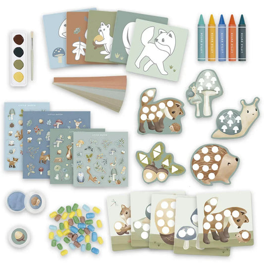 Little Dutch - Kreativna škatla XL - Forest Friends