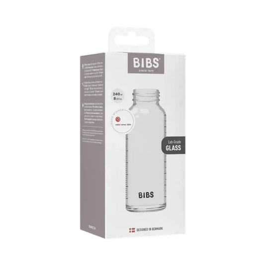 BIBS - Otroška steklena steklenička - 240 ml (del) - 5020000 Luxbaby
