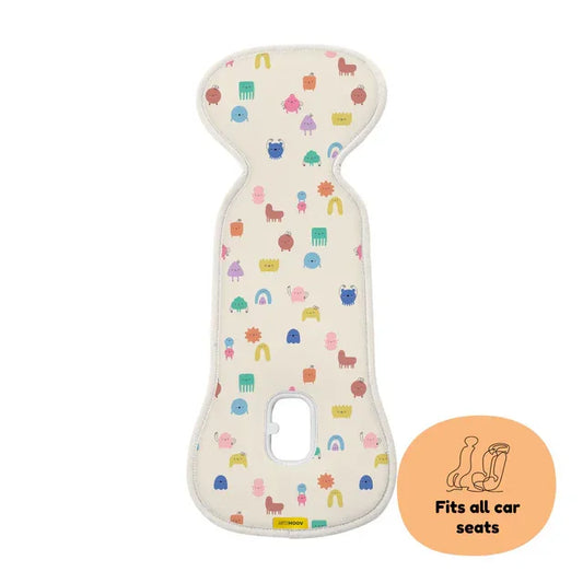 AeroMoov - Zračna podloga za avtosedež skupine 0 - Funny Shapes - AL-0-FS Luxbaby