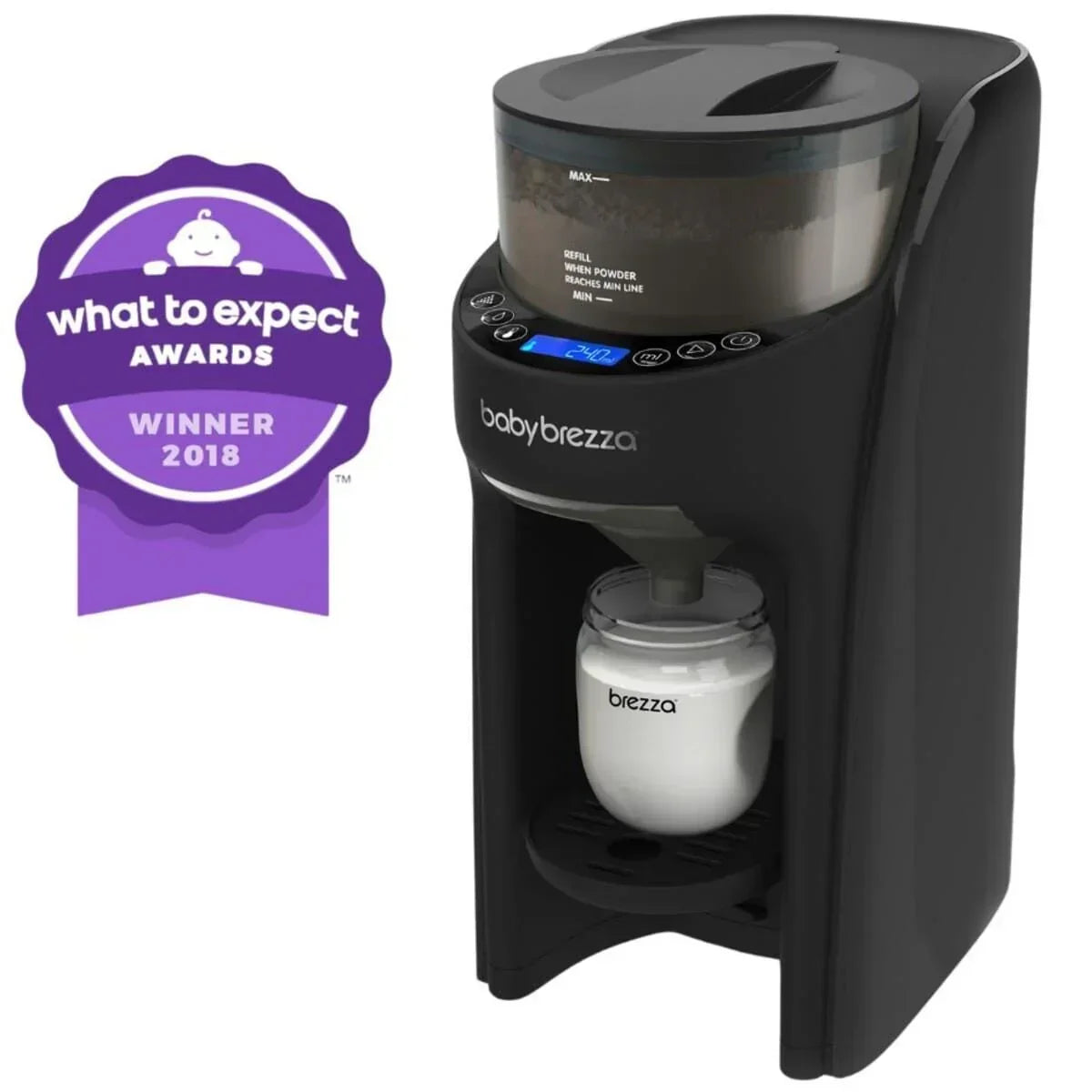 Baby Brezza - Aparat za pripravo adaptiranega mleka - Formula Pro Advanced Black