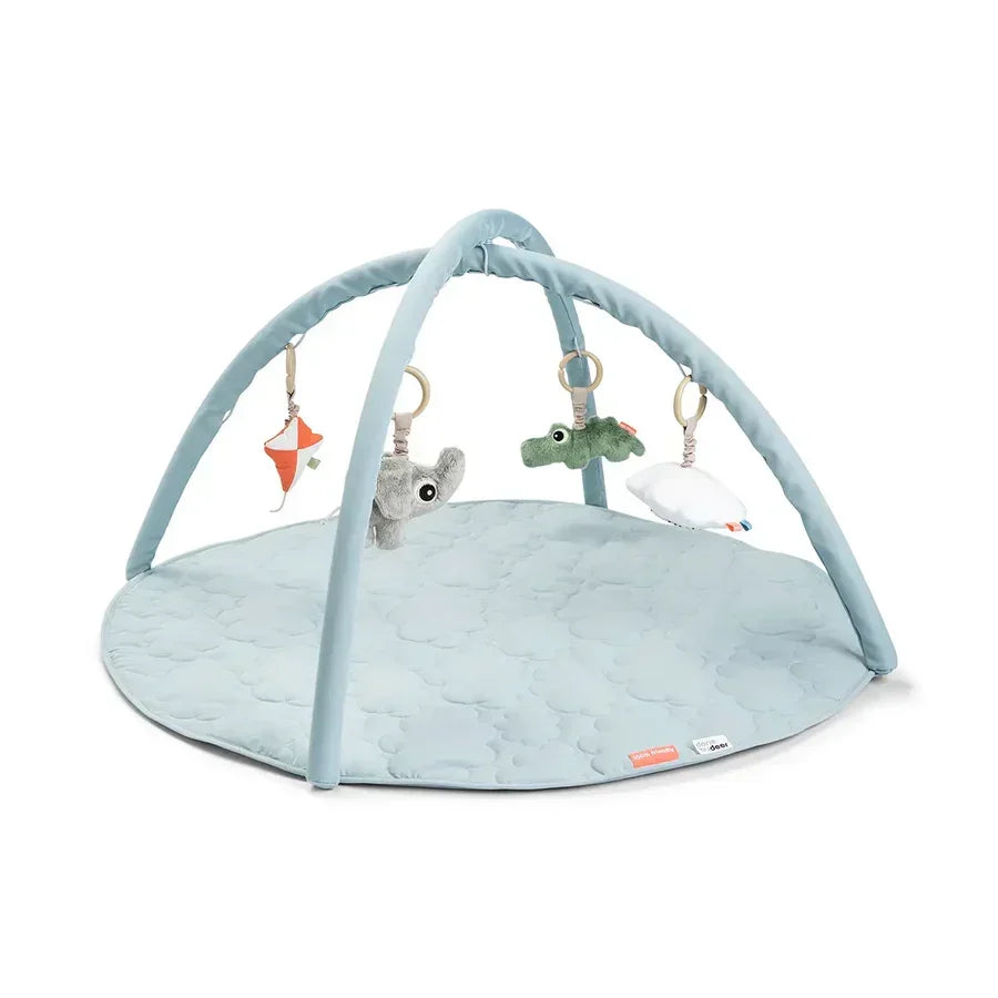 Done by Deer - Playground Activity Play Mat - Blue