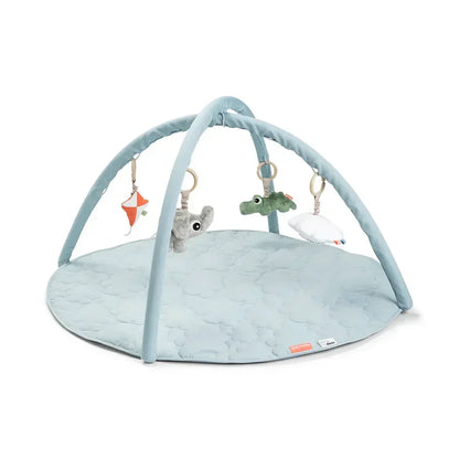 Done by Deer - Playground Activity Play Mat - Blue