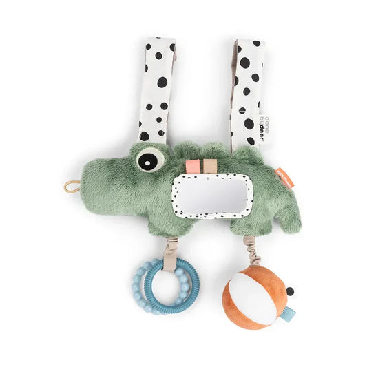 Done by Deer - Aktivna obešanka Croco - Green - DBD4253493 Luxbaby