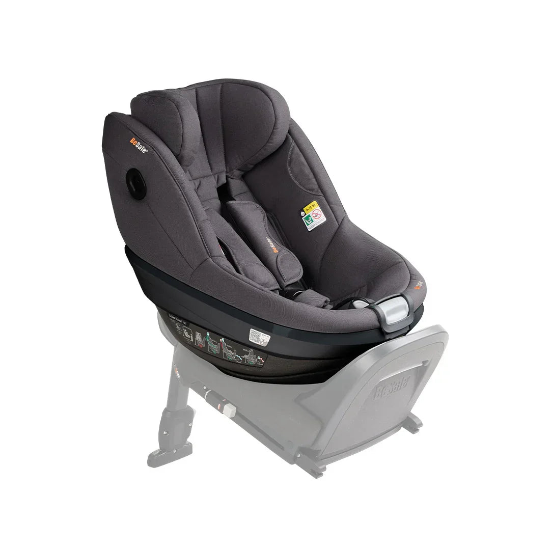 BeSafe - Otroški avtosedež Beyond² 360 (61-125cm) - Dark Grey Melange - 11045369-DarkGreyM Luxbaby