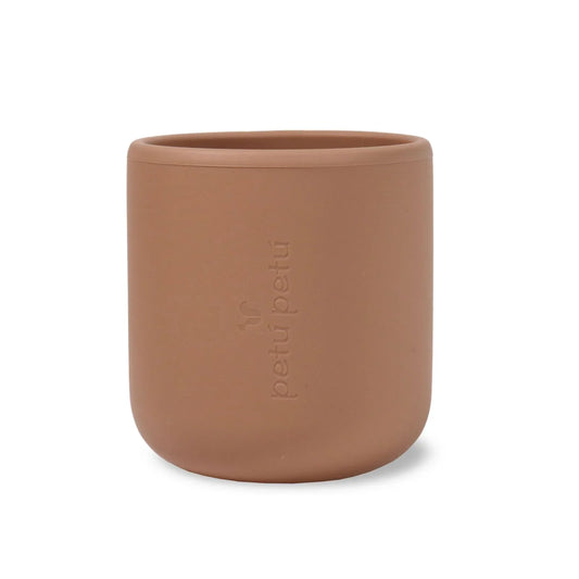 Petu Petu - Cooper silikonska skodelica Caramel - PP 1038C Luxbaby