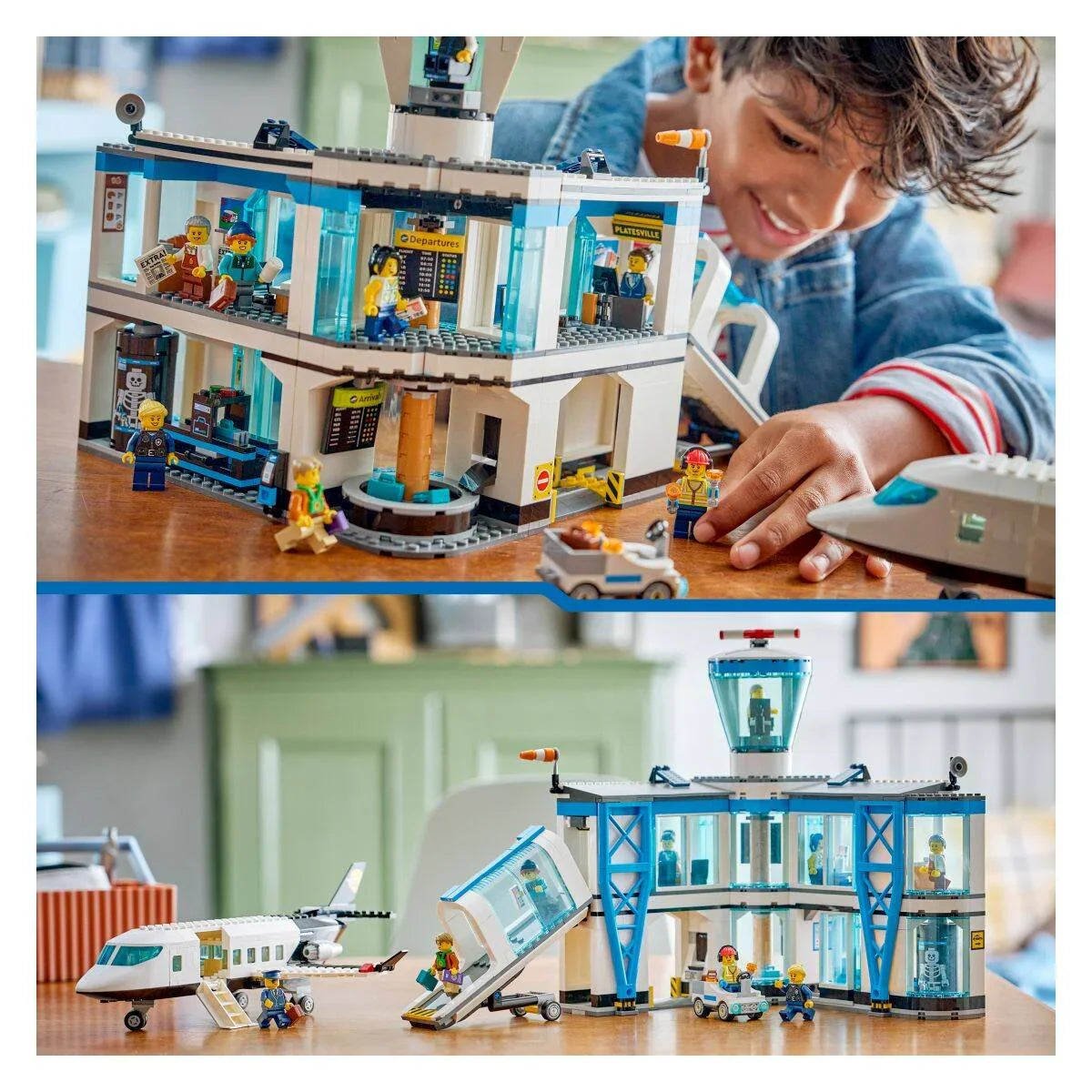 Lego City - Letališče z letalom - L1287394 Luxbaby