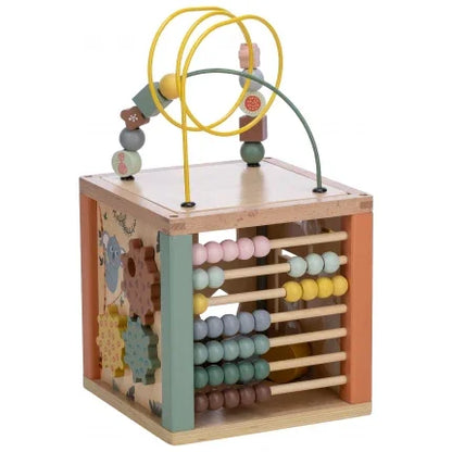 Free2Play - Didaktična lesena igralna kocka - F2P1181262 Luxbaby