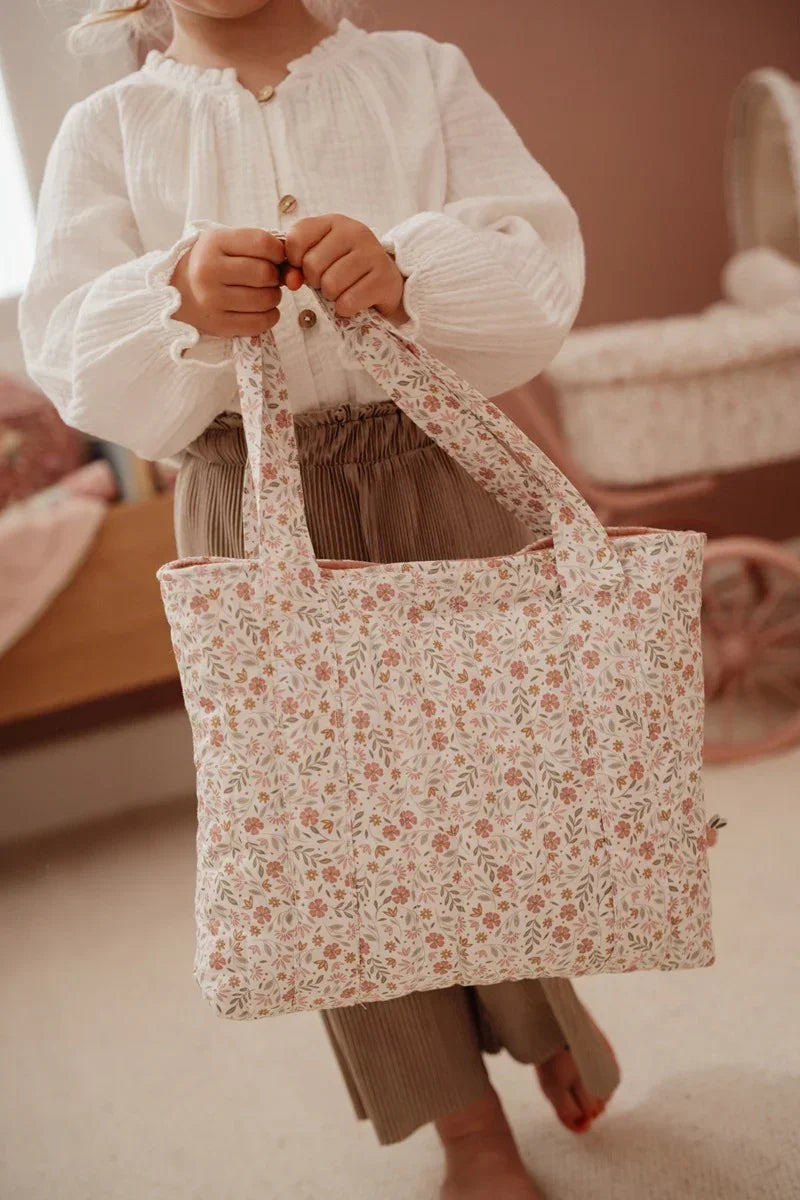 Little Dutch - Previjalna torba za punčke - Soft Flowers