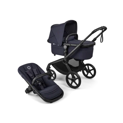 Bugaboo - Otroški voziček Fox 5 Renew Black/Deep Indigo - Deep Indigo (2v1)